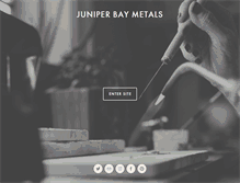 Tablet Screenshot of juniperbaymetals.com